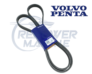 Genuine Volvo Penta Alternator Drive Belt 30731809,  D3 Models
