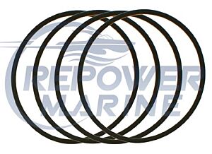 Oil Cooler Seal Kit for Volvo Penta Diesel 31, 42, 42, 43, 44, 300, Replaces: 3581070