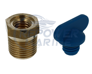Drain Bung for Volvo Penta V6 & V8 Exhaust Manifold, Replaces 479956