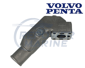 Genuine Volvo Penta Exhaust Elbow 840690 for 2001, 2002, 2003 