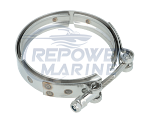 Turbo V Clamp, Replaces Volvo Penta 21325765