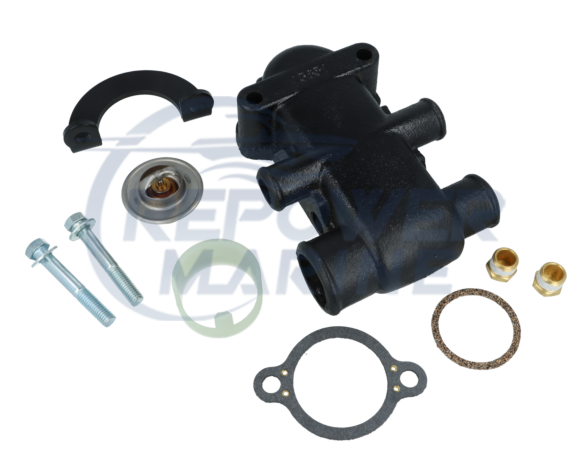 Thermostat Housing Kit for Mercruiser Alpha V6 & V8, Replaces 860256A3