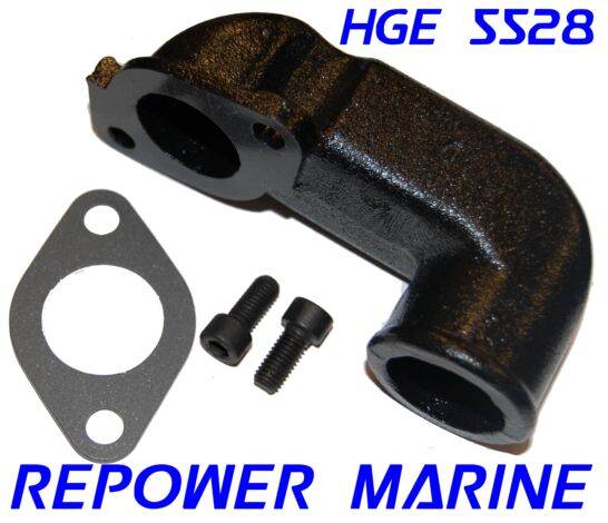 Water Connector for Volvo Penta Exhaust Elbow, Replaces #: 845528