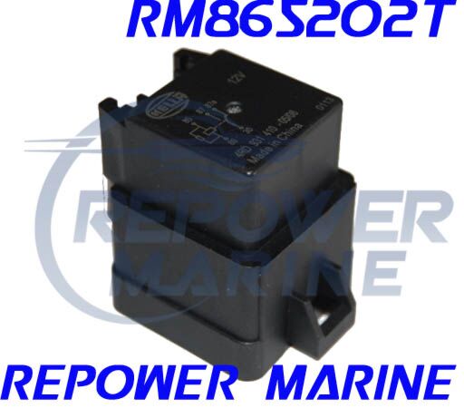 Relay for Mercruiser, Indmar, Ignition & Fuel Pump, Replaces: 86-865202T