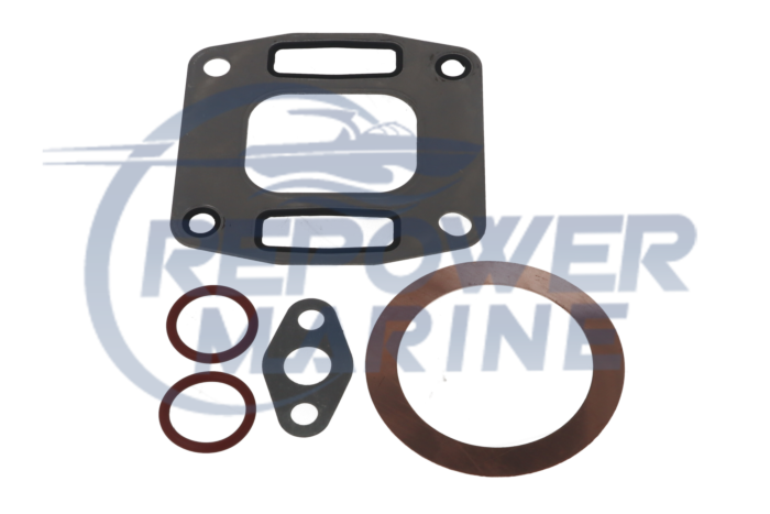 Turbo Gasket Set for Mercruiser 2.8, 4.2 Diesel, Replaces 27-8M0094247, 898101475