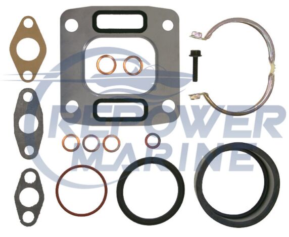 Exhaust Turbo Gasket Set for Volvo Penta Diesel 31, 32, 41, 42, 43, 44