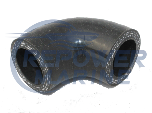 Hose for Volvo Penta D1-13, D1-20, D1-30, D2-40 Elbow, Replaces 3812877