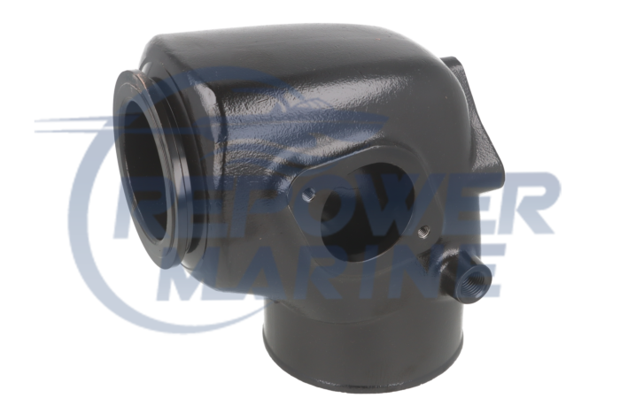 Stainless Exhaust Elbow for Volvo Penta D4, Replaces 3884701, 22948832