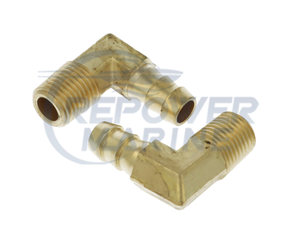 3/8" ID (10mm) 90 Degree Hose Tails for Fuel Filter Assemblies