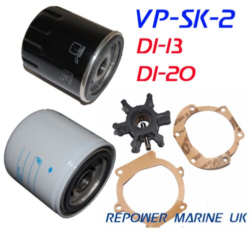 Service Kit for Volvo Penta D1-13, D1-2, MD2010, MD2020, 21189380 