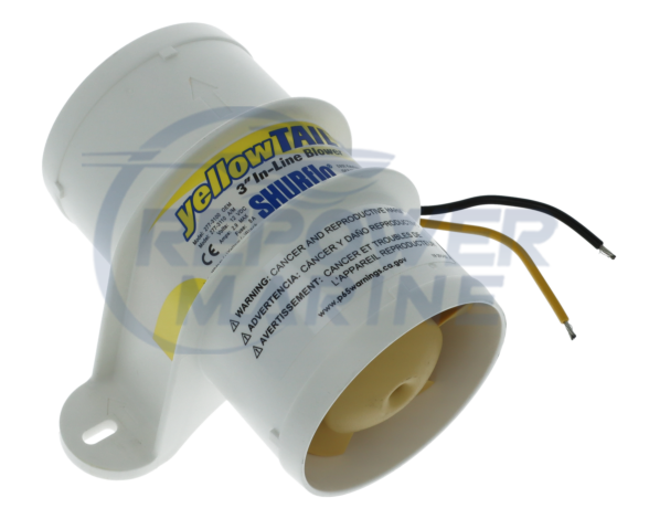 3" Shurflow Yellow Tail Bilge Blower