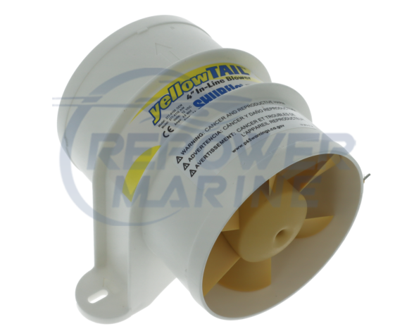 4" Shurflow Yellow Tail Bilge Blower