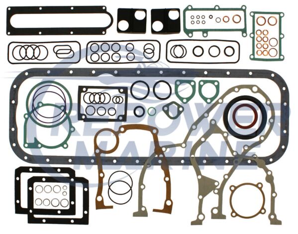 Lower Gasket Set for Volvo Penta 40 Series, 876349
