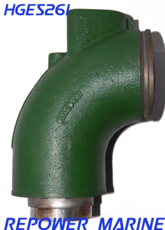 Exhaust Elbow for Volvo Penta Diesel, Replaces: 845261