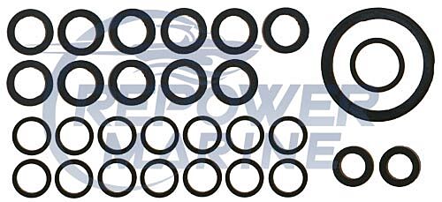 Water Pipe Seal Kit for Volvo Penta Marine 2003T, 2003TB