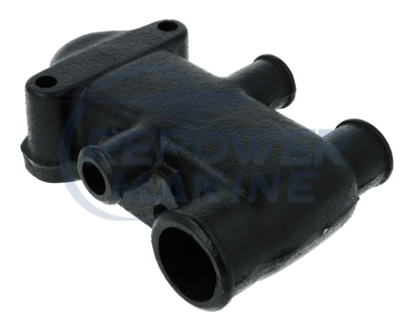 Thermostat Housing for Mercruiser 4.3 V6, 5.0, 5.7, 6.2L V8, Repl: 860256A4