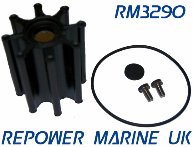 Impeller Kit for Volvo Penta D6, Replaces 3593573, 3819486