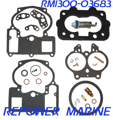 Carb Rebuild Kit for Rochester 2GC Marine, 841994