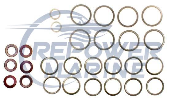 Fuel Pipe Washer Kit for Volvo Penta Marine 2003, 2003AG, 2003B, 2003BG, 2003T