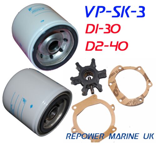 Service Kit for Volvo Penta D1-30, D2-40, MD2030, 21189422