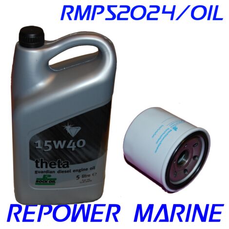 Oil & Filter for Volvo Penta 2001,2002, 2003, MD1, MD2, MD3