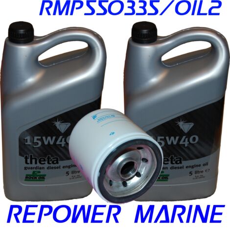 Oil & Filter Kit for Volvo Penta MD2040, D2-40, D2-55, D2-75
