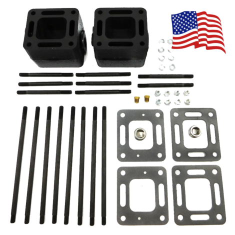 Barr Marine 3" Exhaust Spacer / Riser Kit for Mercruiser V6 & V8, 93320A15 