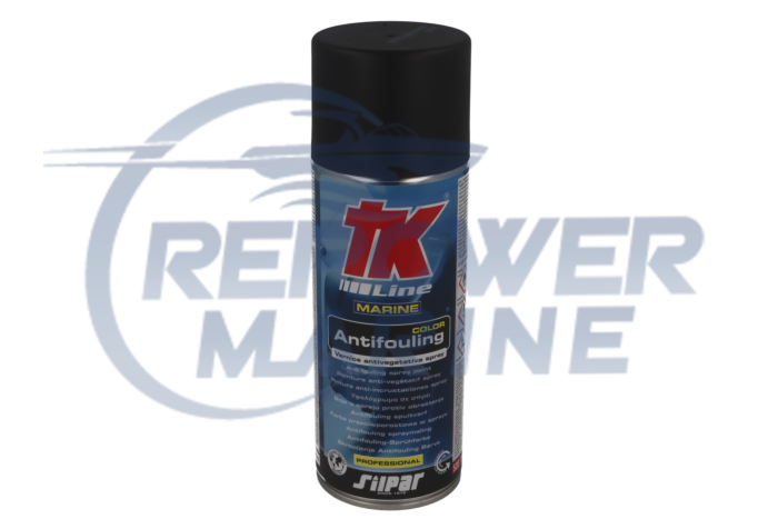 TK Black Antifouling Spray Paint for Sterndrives