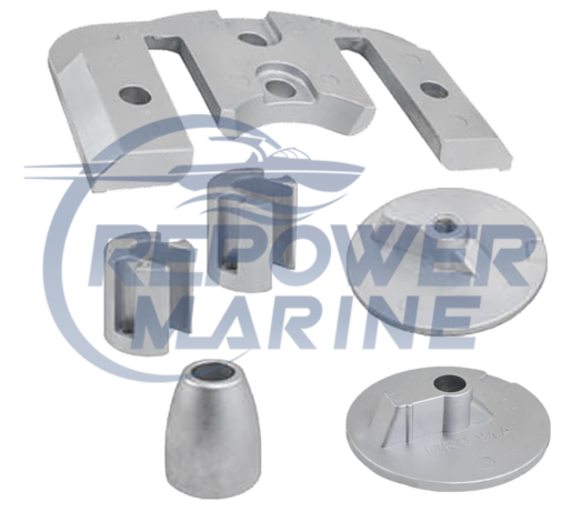 Zinc Anode Kit for Mercruiser Bravo 3 2004 - UP, Repl: 888761Q02