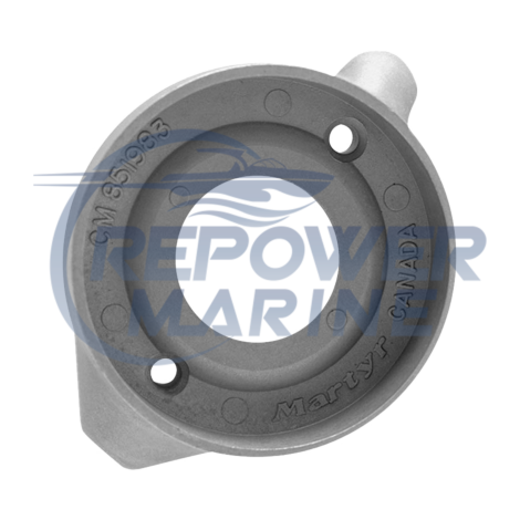 Martyr Zinc Anode for Volvo Penta 120 Saildrive, Repl: 876286