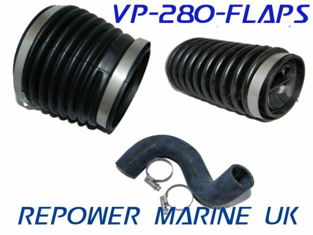 Bellows Kit for Volvo Penta 200 250 270 280 Sterndrive with Flaps