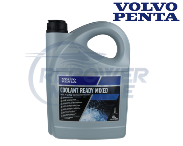 Volvo Penta Green Coolant 22567233, Ready Mixed