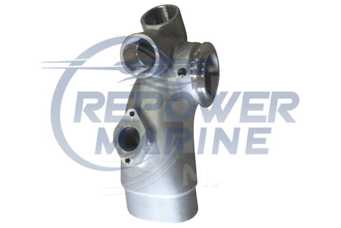Mercruiser Diesel Stainless Steel Elbow, Replaces 805602A1