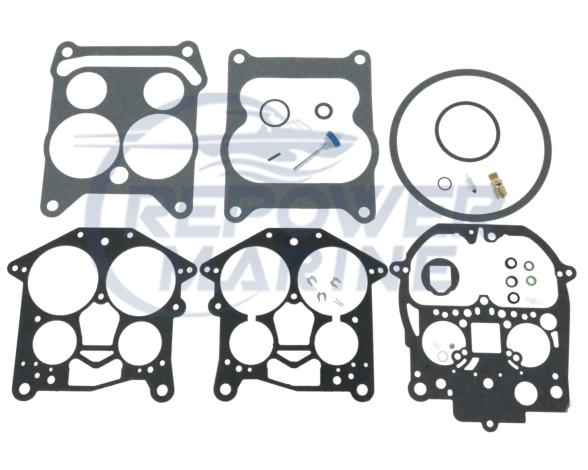 Carb Rebuild Kit for Rochester Quadrajet, 823426A1, 834985