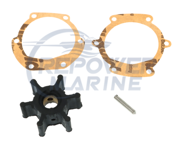 Impeller & Gasket, Replaces Volvo Penta #: 3593659, 875808, 22222936