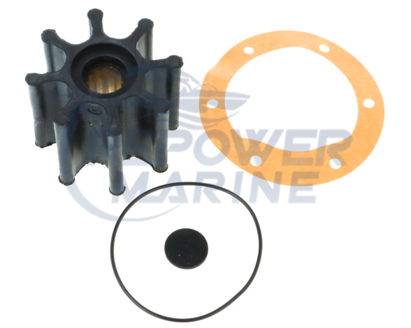 Impeller & Gasket for Volvo Penta. Replaces: 3841697, 877061, 21951356