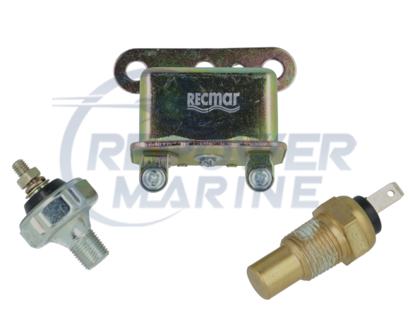 Oil Pressure & Temperature Audio Alarm Warning Kit