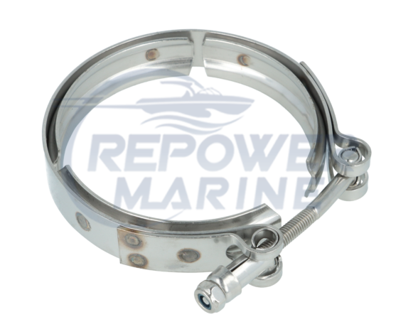 Turbo V Clamp, Replaces Volvo Penta 21325765