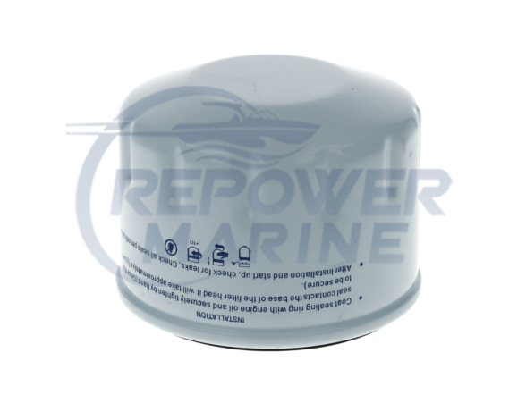 Oil Filter for Volvo Penta, Replaces 22057107 , 2001, 2002, MD1, MD2, MD3