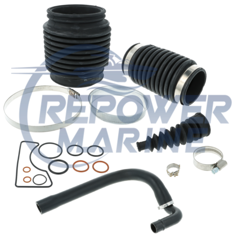 Bellows Kit for Late Mercruiser Bravo Sterndrives, Design II Hose