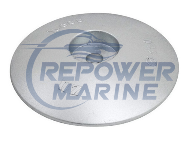 140mm Zinc Rudder / Trim Tab Anode