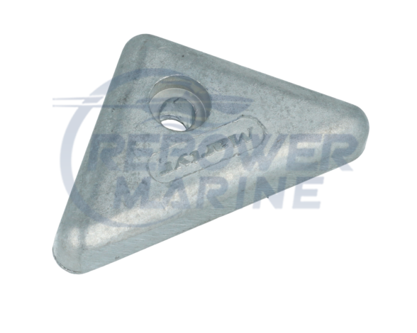 Zinc Triangle Anode for Volvo Penta 290, SP, DP, DPX Repl: 872793
