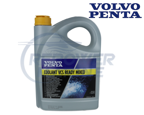 Volvo Penta Orange VCS-2 Coolant 24712786, 5L Ready Mixed 