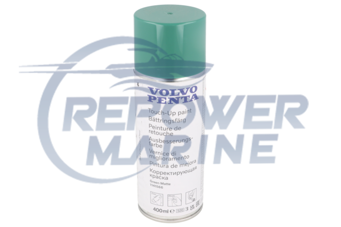 Genuine Volvo Penta Green Touch Up Spray Paint, 1141566