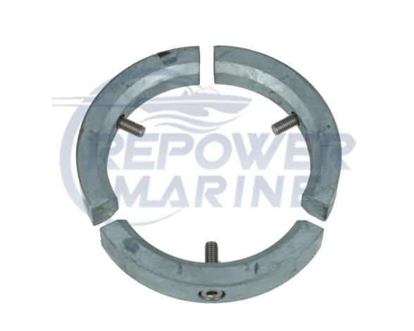 3 Segment Folding Prop Zinc Anode For Volvo Penta, Replaces 3858399