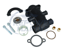 Thermostat Housing Kit For Mercruiser Alpha V6 & V8, Replaces 860256A3