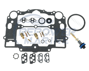 Carb Rebuild Kit for Webber. Mercruiser 4.3L V6, Repl 835076, 8M0120196