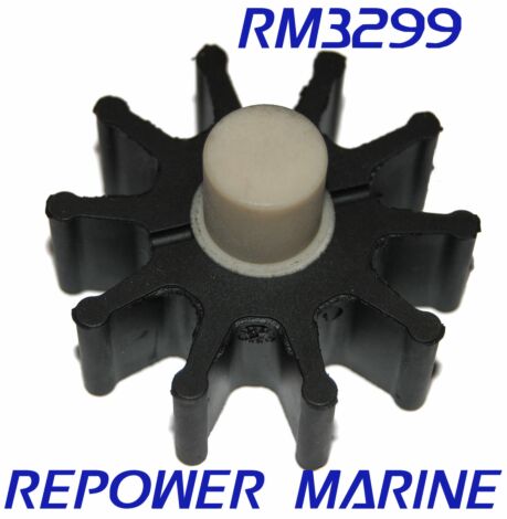 Impeller for 2.3L, 3.0L OMC Cobra Replaces #: 986465