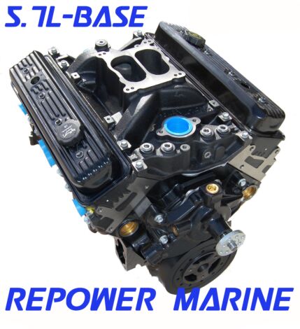 New 5.7L Marine Engine with 4BBL Intake Manifold