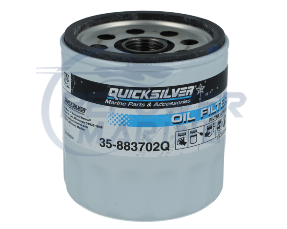 Genuine Quicksilver Oil Filter 35-883702Q, Mercruiser 4.3L V6